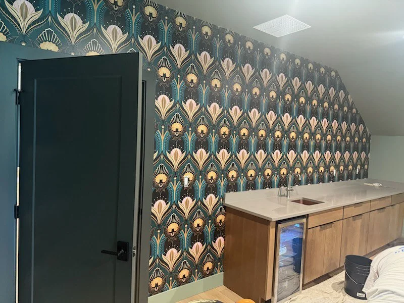 Residential wallpaper installation service in San Francisco