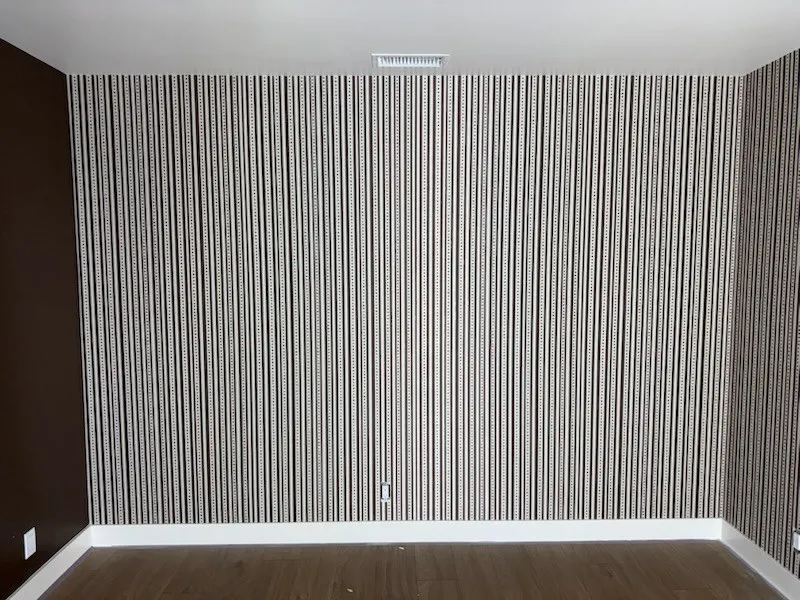 Wallpaper consultation meeting with client in San Francisco
